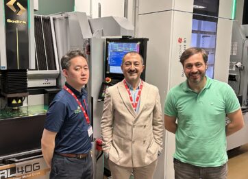 Sodick Europe Strengthens Partnership with KAT Mekatronik During Vice President's Visit